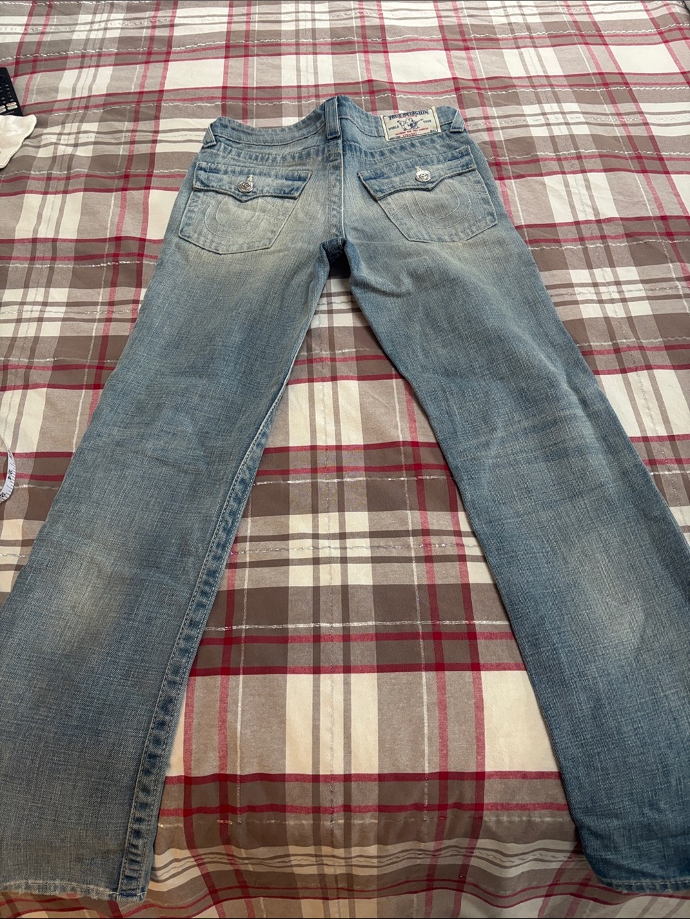 True Religion boys Light Blue straight leg Jeans